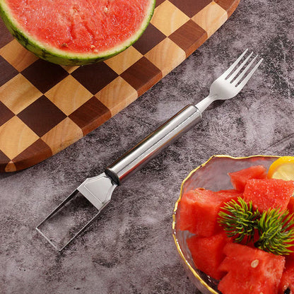 🍉 Effortless Fruit Prep-49% OFF-✨ 2-in-1 Fruit Cutter & Fork – For Quick and Easy Fruit Serving! 🍓