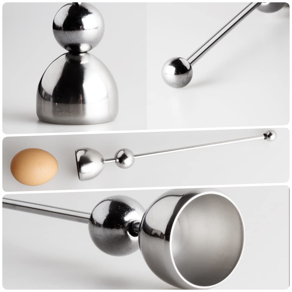 Stainless Steel Egg Cracker Tool