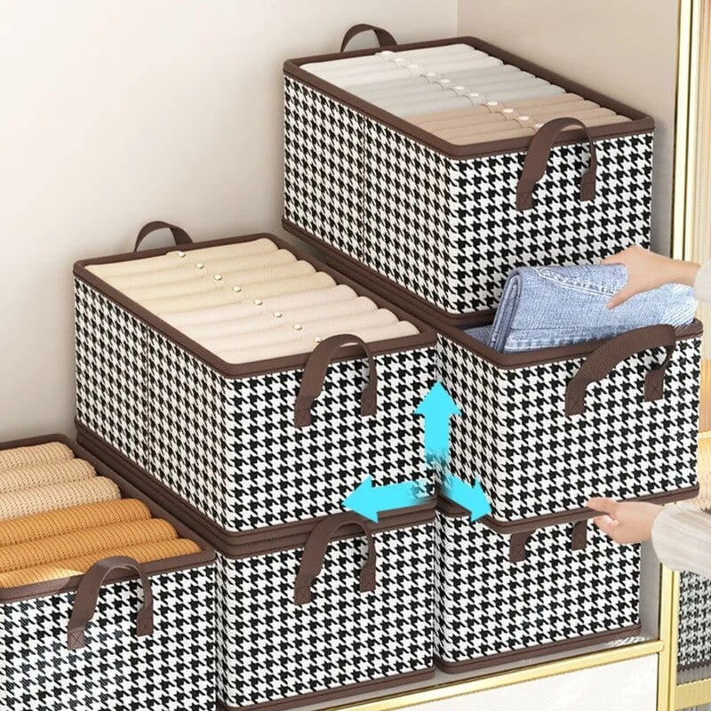🔥 Foldable Jeans Organizer for Closet