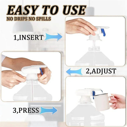 The Magic Tap Automatic Drink Dispenser - Hands-Free Beverage Dispenser for Fridge - Perfect for Milk, Juice - Gifts for Women & Men