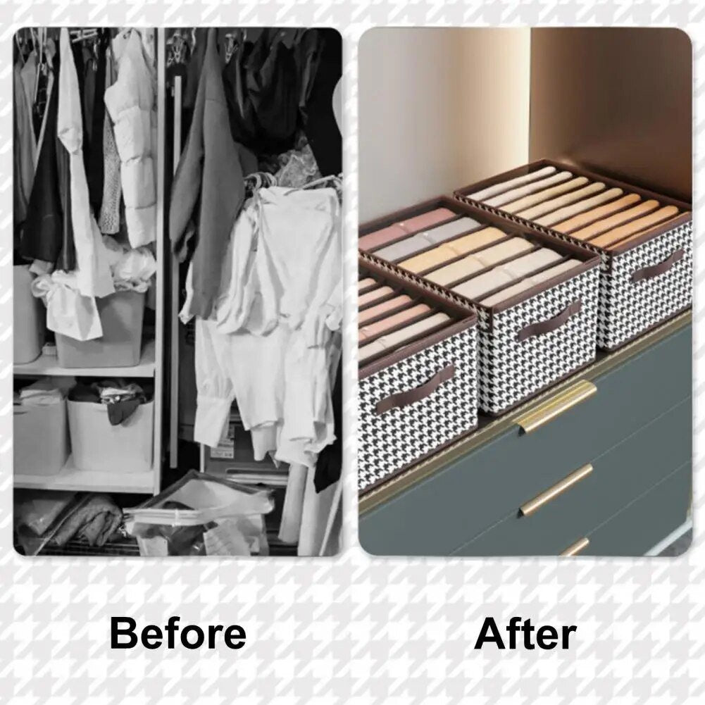 🔥 Foldable Jeans Organizer for Closet