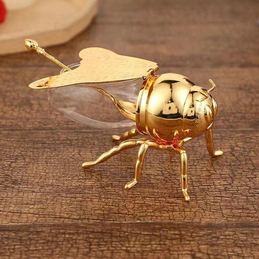 Decorative Bee-Shaped Honey Jar