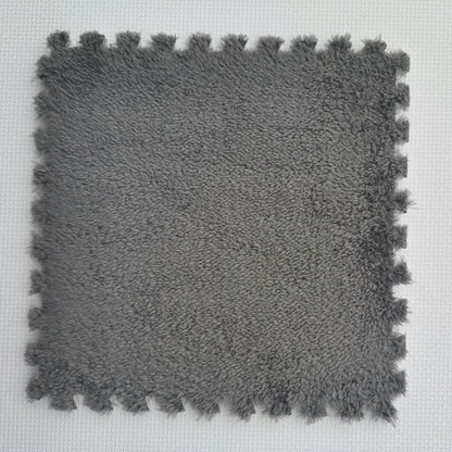 Plush Patchwork Foam Floor Mat