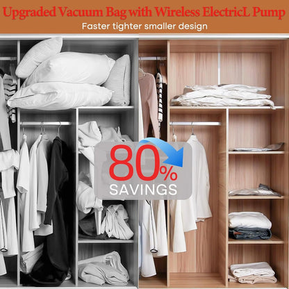 🔥[2025 Upgraded] X7 Cordless Travel Vacuum Bag Set