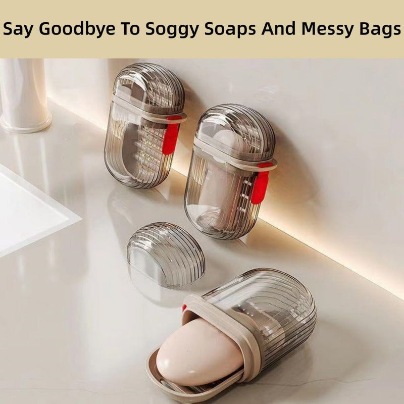 Travel Soap Case with Drain