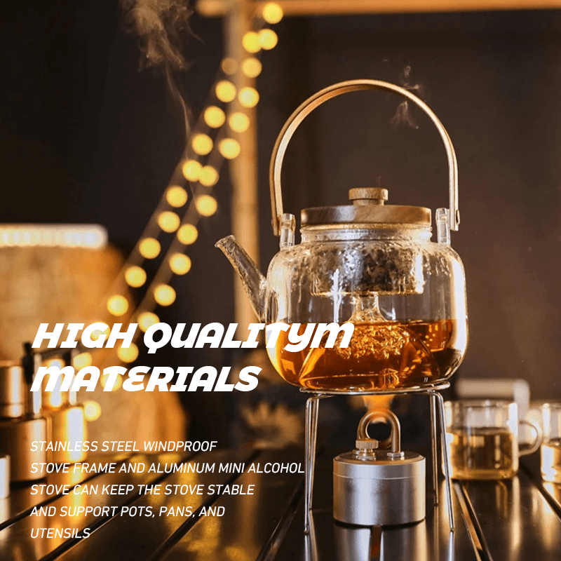 High-Power Portable Mini Outdoor Spirit Burner & Alcohol Stove
