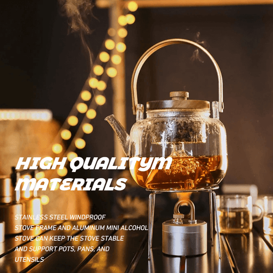 High-Power Portable Mini Outdoor Spirit Burner & Alcohol Stove