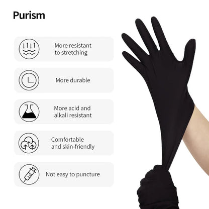 2026 New Years Sale - High Elastic Protective Rubber Nitrile Gloves