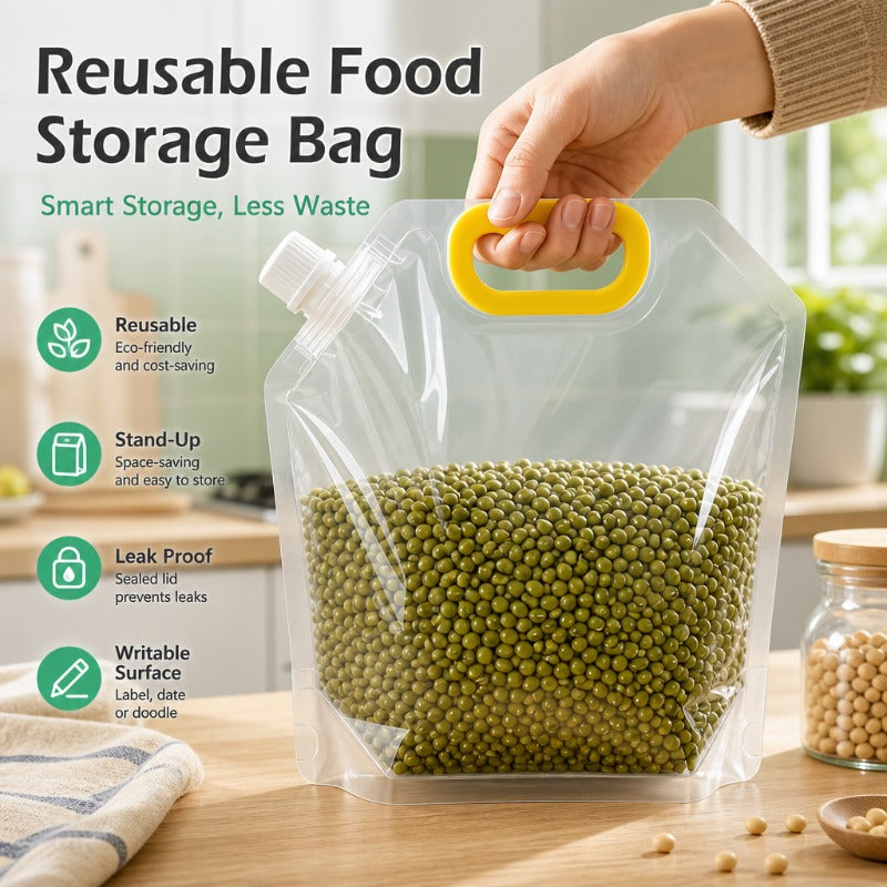 Reusable Stand-Up Grain Bags