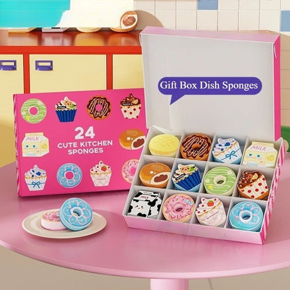 Cute Dessert Kitchen Sponges