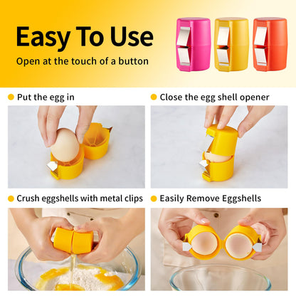 No Mess Easy Egg Opener CrackSlick