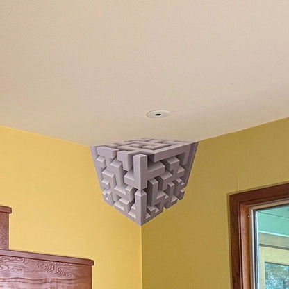 Modern Geometric Corner - Wall Art That Reshapes Reality 🧠✨