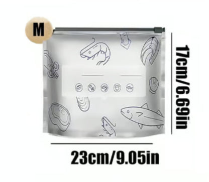 Reusable Aluminum Foil Sealable Storage Bags
