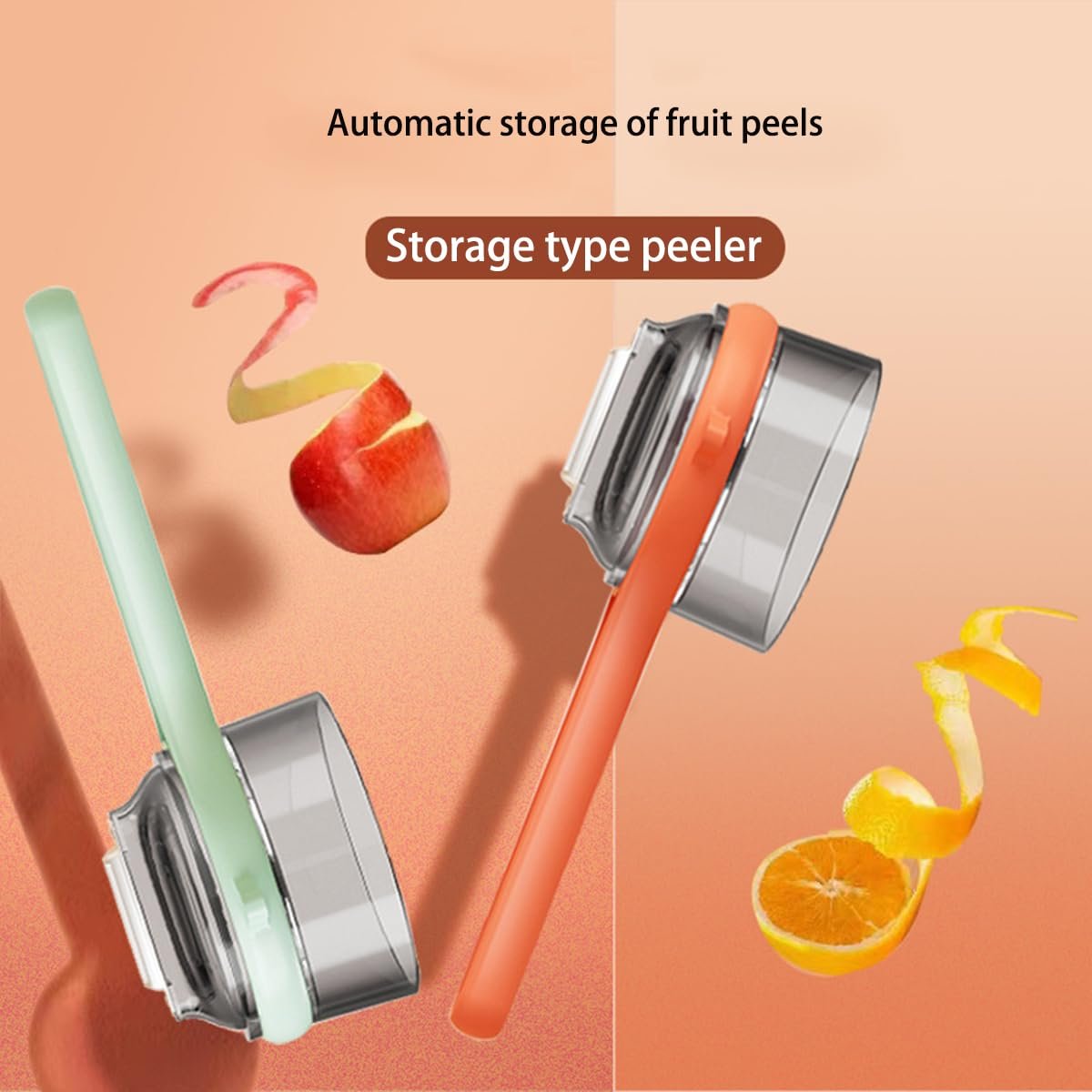 🥔🍎 Double-sided Stainless Steel Blade Peeling Knife With Storage Boxs