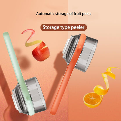 🥔🍎 Double-sided Stainless Steel Blade Peeling Knife With Storage Boxs