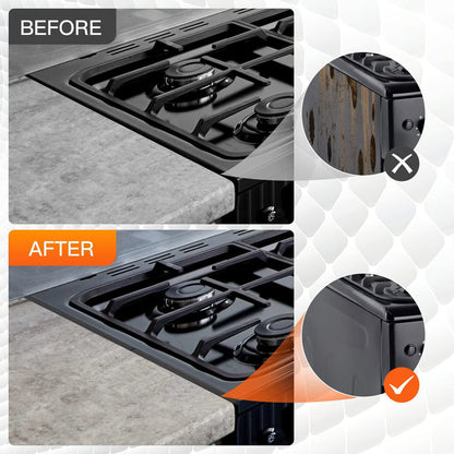 Retractable Stainless Steel Stove Gap Covers
