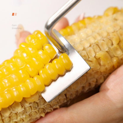 Long Handle Stainless Steel Corn Stripping Tool StripChef