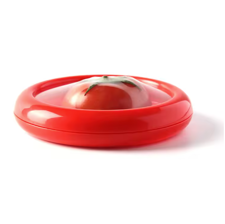 Clear Plastic Film Fruit Storage Container - (4 Pack)