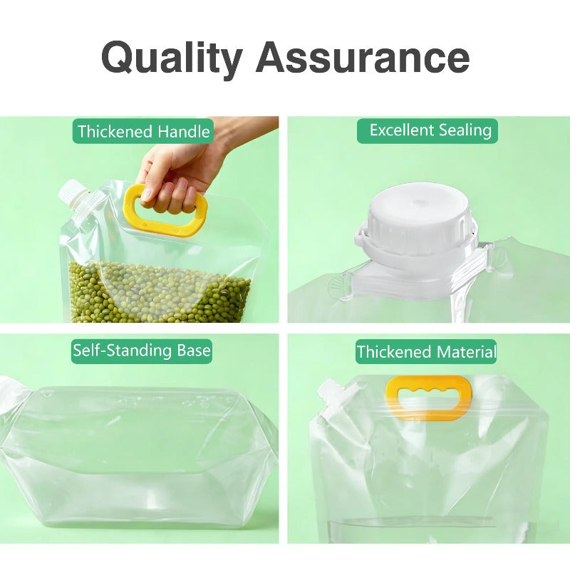 Reusable Stand-Up Grain Bags