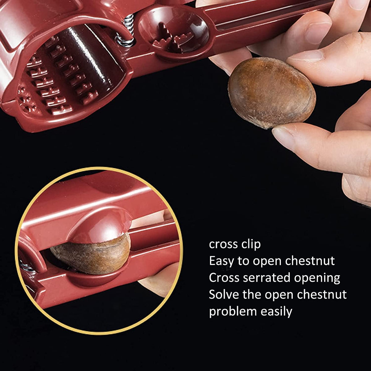 Multifunction Nutcracker with Non Slip Handle
