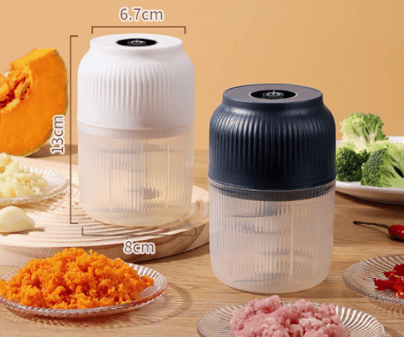 Electric Garlic Chopper,Mini Portable Veggie Chopper