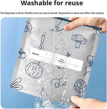 Reusable Aluminum Foil Sealable Storage Bags