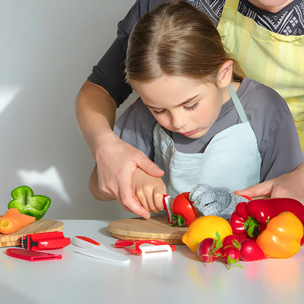🔥🔥SafeSlice Kiddo Safe Kitchen Set