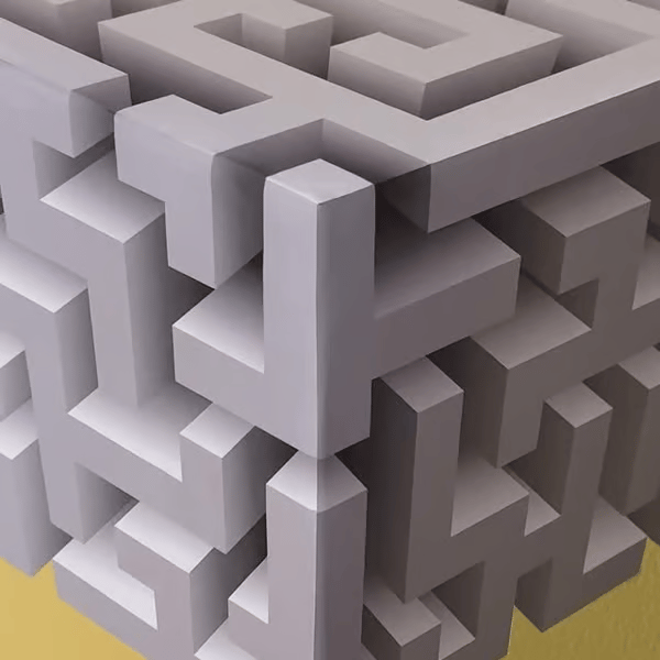 Modern Geometric Corner - Wall Art That Reshapes Reality 🧠✨