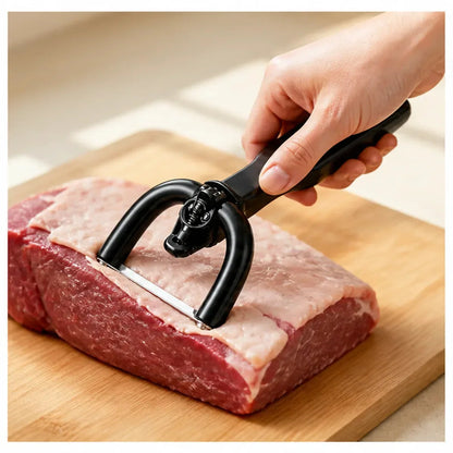 Handheld Meat Fat Trimmer and Slicer